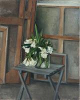 White Oleander on Chair