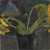 Sunflowers in Bucket