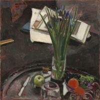 Flowers and  Books