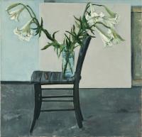White Lily on Chair