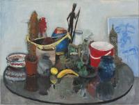 Still Life on Oval Table