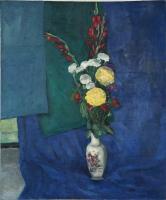 Flowers in a Chinese Vase