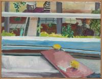 Two Lemons on Window Sill