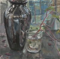  Vase and Glass