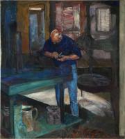 Father Working
